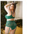 Fantasy Lingerie Curve Nadine Longline Contour Cup Bra & High-Waist Panty Emerald 3XL/4XL