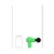 LoveLine MicroBoost Massager Silicone Green