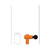 LoveLine MicroBoost Massager Silicone Orange