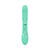 VIVE Fiore Rechargeable G-Spot Air Wave and Tapping Flared Clit Stimulator Green