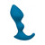 LEVELZ Double Ripple Silicone Prostate Massager Teal