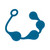 LEVELZ Waterdrop Silicone Anal Balls Large 40 mm Teal