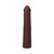 The Realistic Cock 9 in. ULTRASKYN Vac-U-Lock Dildo Chocolate