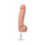 The Realistic Cock Hung 12 in. ULTRASKYN Vac-U-Lock Dildo Vanilla