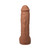 The Realistic Cock Hung 12 in. ULTRASKYN Vac-U-Lock Dildo Caramel