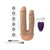 SILEX-D The Original Double Penetration 7 in. & 8 in. Vibrating Dildo with Remote Vanilla