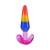 Crystal Jellies Anal Trainer Set S/M/L Rainbow