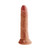 King Cock Plus 7 in. Triple Density Cock Realistic Dildo With Suction Cup Tan