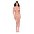 Dreamgirl Fishnet Bodystocking and Shrug Rose Quartz O/S
