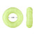 Forto F-33 Liquid Silicone Cockring Large Glow