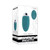 Evolved Oval Office Rechargeable Vibrating Egg with Remote Silicone Teal