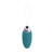 Evolved Oval Office Rechargeable Vibrating Egg with Remote Silicone Teal