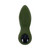 Gender X My Secret Garden Rechargeable Vibrating Anal Plug with Remote Silicone Green