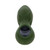 Gender X My Secret Garden Rechargeable Vibrating Anal Plug with Remote Silicone Green