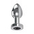 Gender X Rockin' Metal Plug XL Rechargeable Vibrating Anal Plug Aluminum Silver