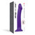 Strap-On-Me Bendable Dual-Density Silicone Suction Cup Dildo Purple L