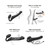 Strap-On-Me Vibrating Bendable Strapless Strap-On Black XLarge
