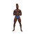 Male Power Sexagon Strappy Ring Jock Royal L/XL