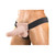 Erection Assistant Hollow Strap-On Vibrating 6 in. White