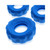 Hunkyjunk SuperHuj 3-Pack Cockrings Teal Ice