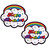 Pastease Happy Birthday Cloud Rainbow Pasties