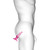 Strap-On-Me Dildo Plug Beads Large Raspberry