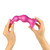 Strap-On-Me Dildo Plug Beads Large Raspberry