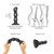 Strap-On-Me Geisha Ball Dildo XL Black
