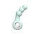 Luv Inc Br15: Beaded Ring Vibe Green