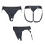 Strap-On-Me Harness Lingerie Unique One Size Grey