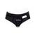 SpareParts Tomboi Cover Brief Style Underwear Harness Nylon Black/Black XS