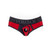 SpareParts Tomboi Cover Brief Style Underwear Harness Nylon Red/Black XL