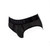 SpareParts Tomboi Cover Brief Style Underwear Harness Nylon Black/Black XL