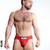 Oxballs Oxjok Slingjock Upthrust Slider-Strap Jock Red Hot L