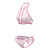 Magic Silk Daisy Halter Bralette & Panty Set Daisy Print L/XL