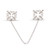 Me You Us Flower Design Nipple Chain