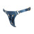 Strap-On-Me Leatherette Harness Generous One Size Blue