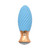 Goddess Diamond Tulip Massager Blue