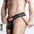 Oxballs Oxjok Bulger Pumper-Sack Slider Jock Black Iron M