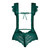 Magic Silk Evermore Cutout Romper Emerald L/XL