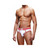 Prowler Open Brief White/Red XL