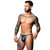 Male Power Liquid Onyx 2.0 Posing Strap Blue O/S