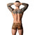 Male Power The Ultimate Duo CRB Pouch Short & Black Cock Ring Animal L