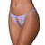 Magic Silk Pheromone Panties Crotchless & Open Back Panty 2-Pack Lilac/Aqua Queen Size