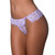 Magic Silk Pheromone Panties Flutter Thong 2-Pack Lilac/Black L/XL