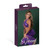 Magic Silk Glimmer Wrap Halter & Flair Pant Set Purple Disco L/XL