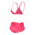 Magic Silk Get It Girl Peek-a-Boo Bralette & Split Crotch Boy Short Diva Pink L/XL