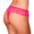 Magic Silk Get It Girl Flutter Thong Diva Pink L/XL