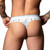 Male Power Soo Cumfy Thong Black/White L/XL