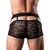 Male Power Lucifer Cutout Short Black M